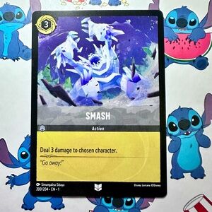 smash 200/204 [frozen] - uncommon — disney lorcana: first chapter